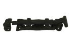 Tower bolt small black powder coated cast iron 130x42mm(L×W)