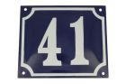 Enamel house number 18x15