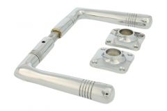 Door handles chrome pair