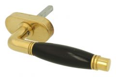 Handle Tilt & Turn (1928) polished brass ebony