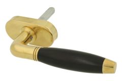 Handle Tilt & Turn (1931) polished brass ebony