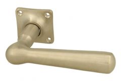 Single door handle with rosette satin nickel (1916)