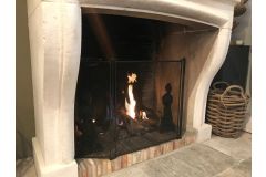 Fire screen 3-panel 58 cm × 96 cm(HxW)