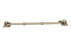 Cabin hook brushed nickel antique model 200mm
