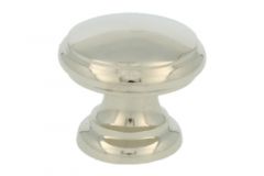 Cabinet knob nickel big Ø 30mm H26mm