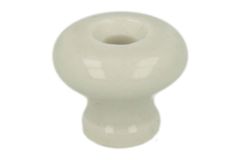 Knob porcelain Ø 20mm H17mm. Delivered without screw
