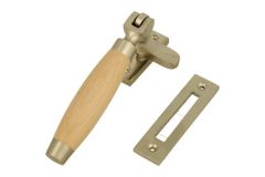 Window fastener reversible satin nickel beech (1930)