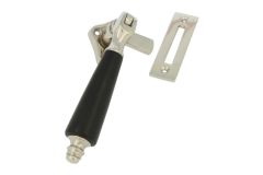 Window fastener reversible nickel ebony (1904)