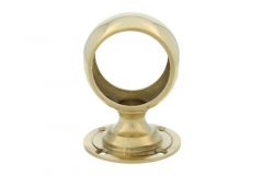 Handrail bracket polished brass Øhandrail 40mm