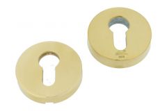 SKG***-safety-escutcheon polished brass concealed escutcheon