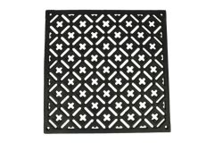 Cast iron air vent cover 240x240mm