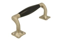Pull handle modern design 155mm with curve satin nickel