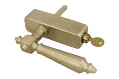 Handle Tilt & Turn with lock (1890) satin nickel