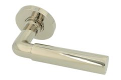 Single door handle "Frankfurter" nickel
