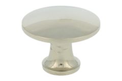 Knob nickel small Ø 23mm H16mm