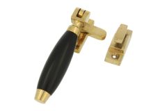 Window fastener (1932) reversible polished brass bakelite