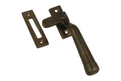 Window fastener (1915) antique brass left