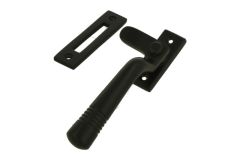 Window fastener (1915) brass black left