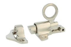 Transom window latch nickel rabetted door frame