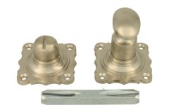 Turn and release spindle satin nickel 8mm spindle size