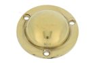 Cover escutcheon polished brass Ø 42mm height 13mm