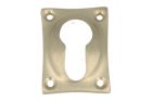 Escutcheon for euro cylinder satin nickel. Price per piece