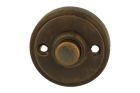 Bell push antique brass Ø40mm