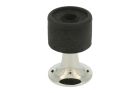 Door stop nickel floor/wall mounting 35mm×55mm