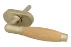 Handle Tilt & Turn (1930) satin nickel beech