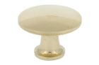 Knob polished brass medium Ø 27mm H22mm