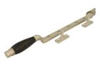 Window stay satin nickel ebony 315mm