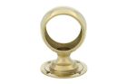 Handrail bracket polished brass Øhandrail 40mm